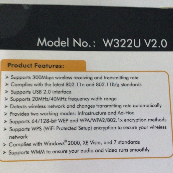 Tenda- Wireless USB Adapter - Picture 3 of 7